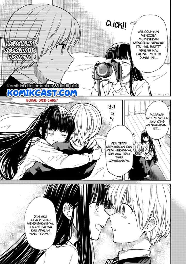 Danshi Koukousei wo Yashinaitai Onee-san no Hanashi chapter 135.5 halaman 4