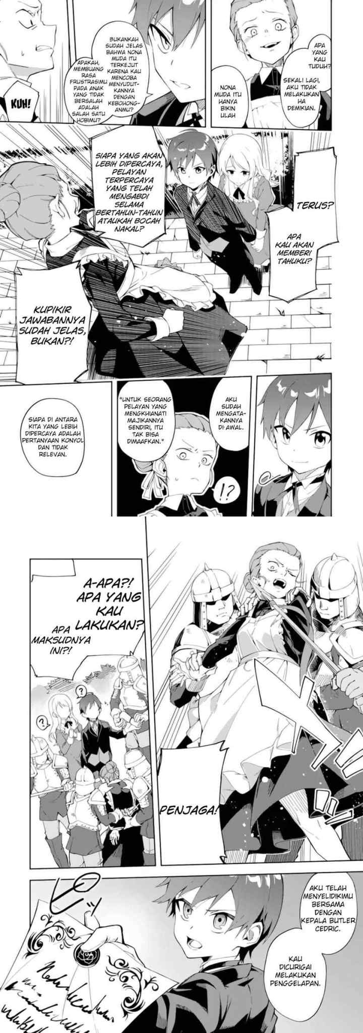 Akuyaku Reijou no Shitsuji-sama Hametsu Flag wa Ore ga Tsubusasete Itadakimasu chapter 1.1 halaman 8
