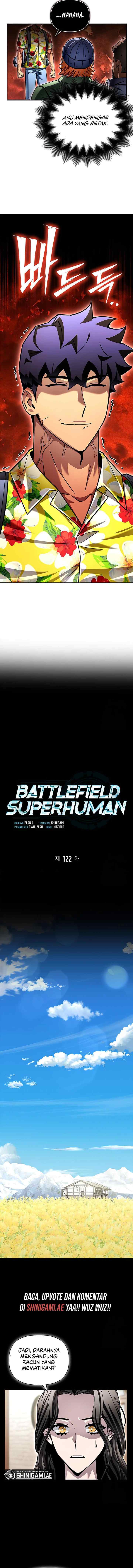 Campo de batalha sobre-humano chapter 122 halaman 5