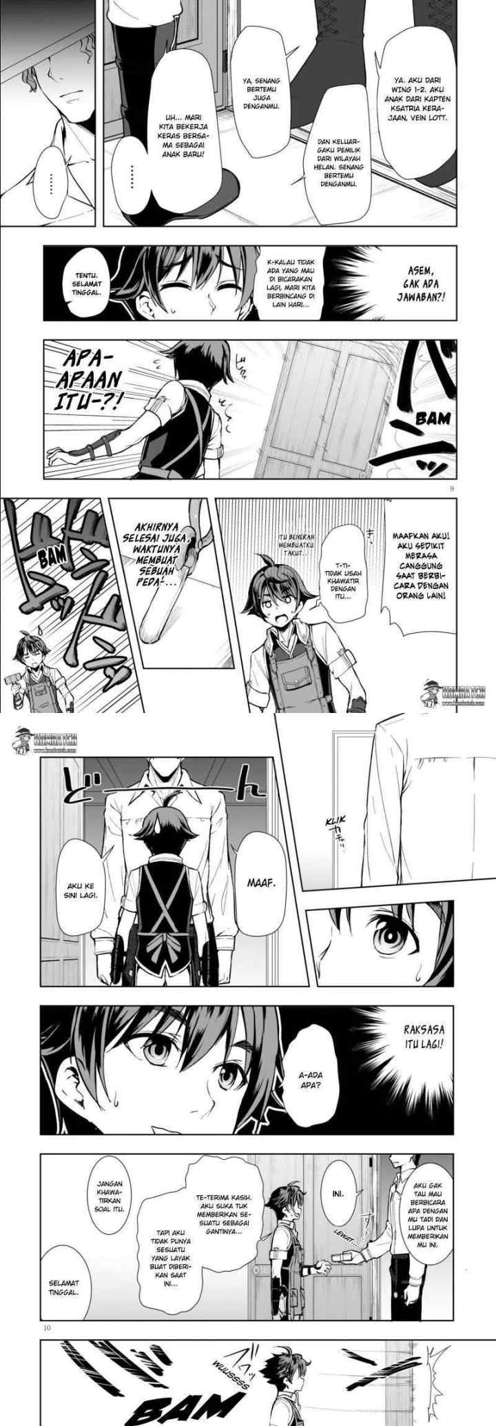 Botsuraku Youtei Nanode, Kajishokunin wo Mezasu chapter 3 halaman 5
