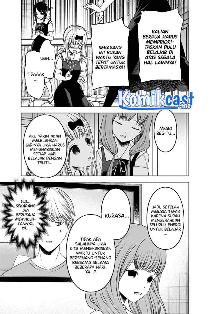 Kaguya-sama wa Kokurasetai: Tensai-tachi no Renai Zunousen chapter 268 halaman 14