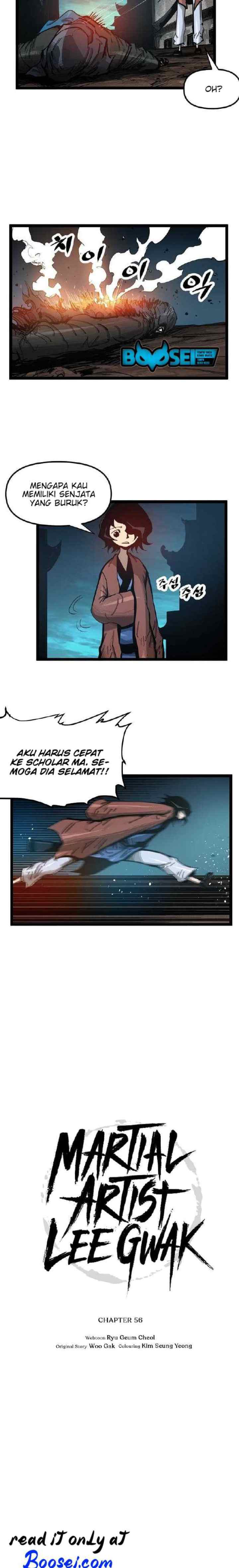 Martial Artist Lee Gwak chapter 56 halaman 8