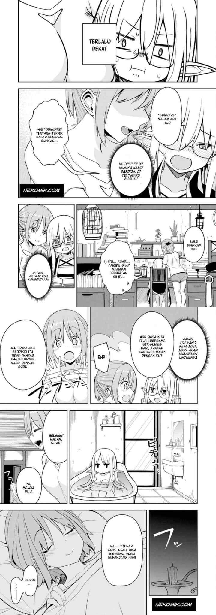 Eroi Koto Suru Tame ni Kyonyuu Bishoujo Dorei o Katta Hazu ga, Oshishou-sama to Shitawa Rete Omotta Toori ni Ikanaku Naru Hanashi chapter 3 halaman 5
