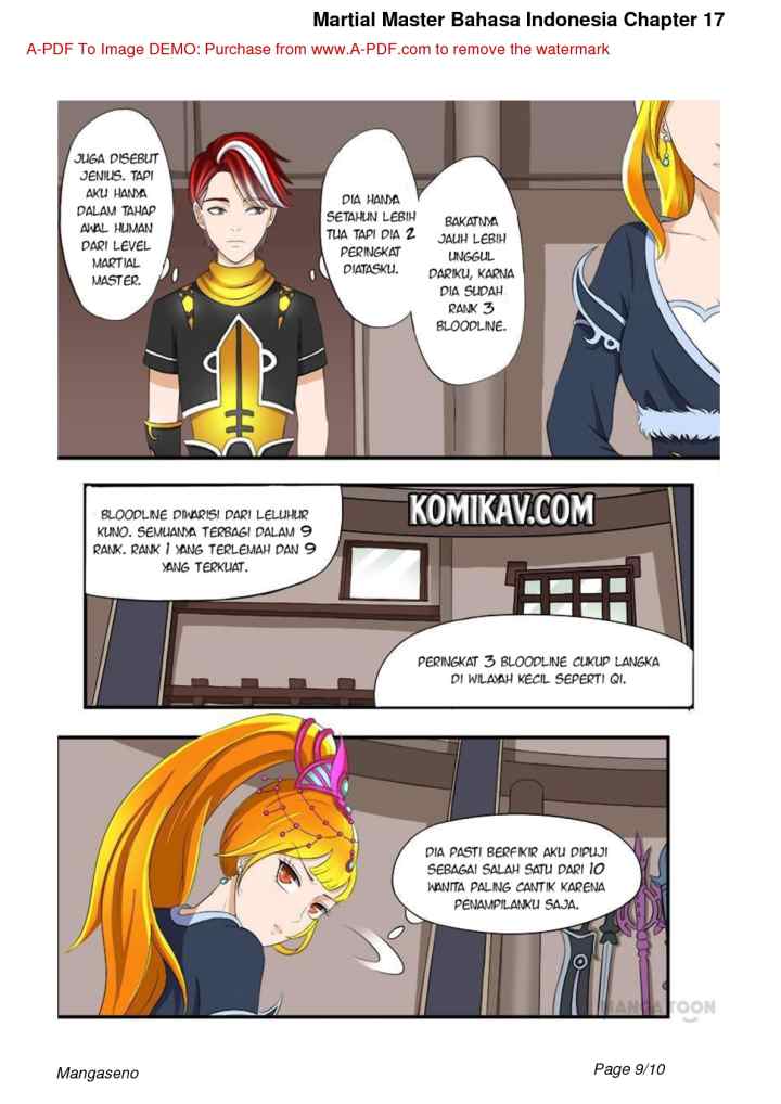 Martial Master chapter 17 halaman 9