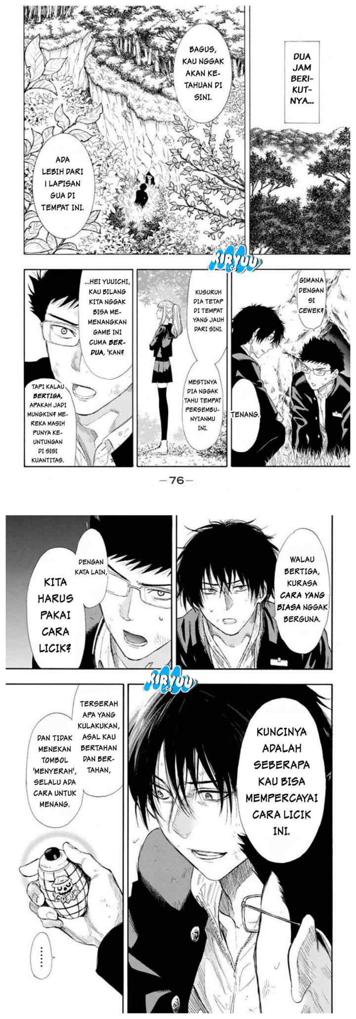 Tomodachi Game chapter 14 halaman 18