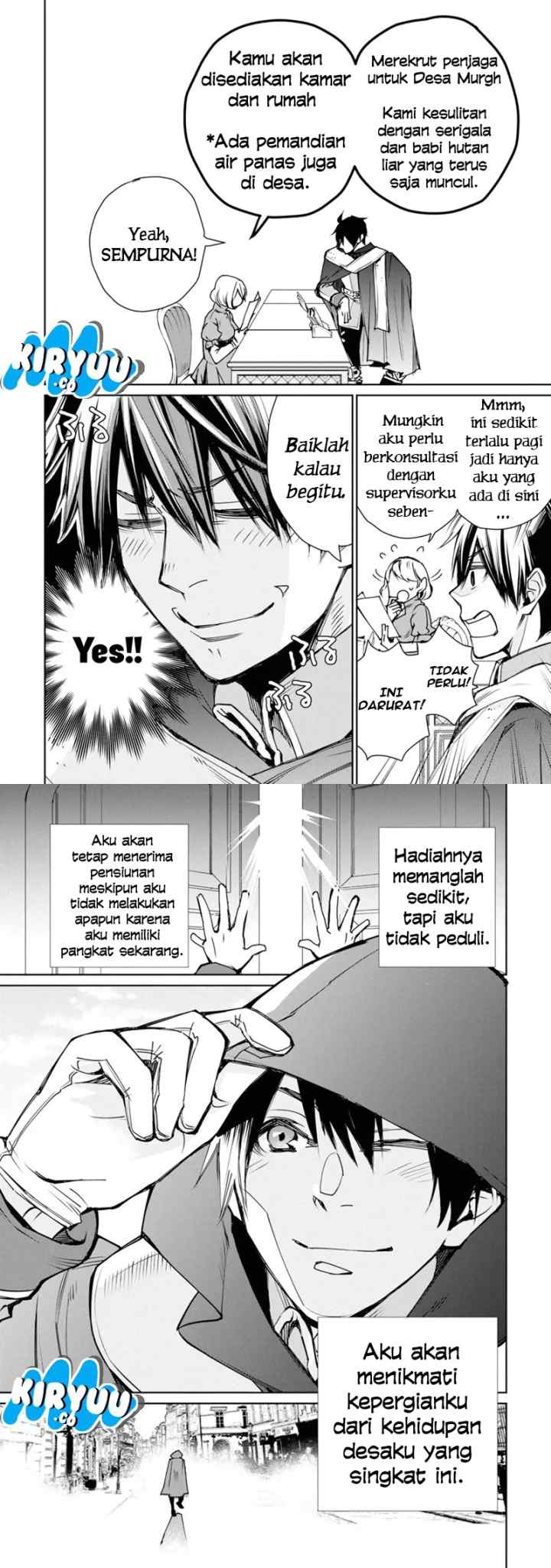 Saikyou no Madoshi. Hisa ni Ya wo Ukete Shimatta no de Inaka no Eihei ni Naru chapter 1.1 halaman 10