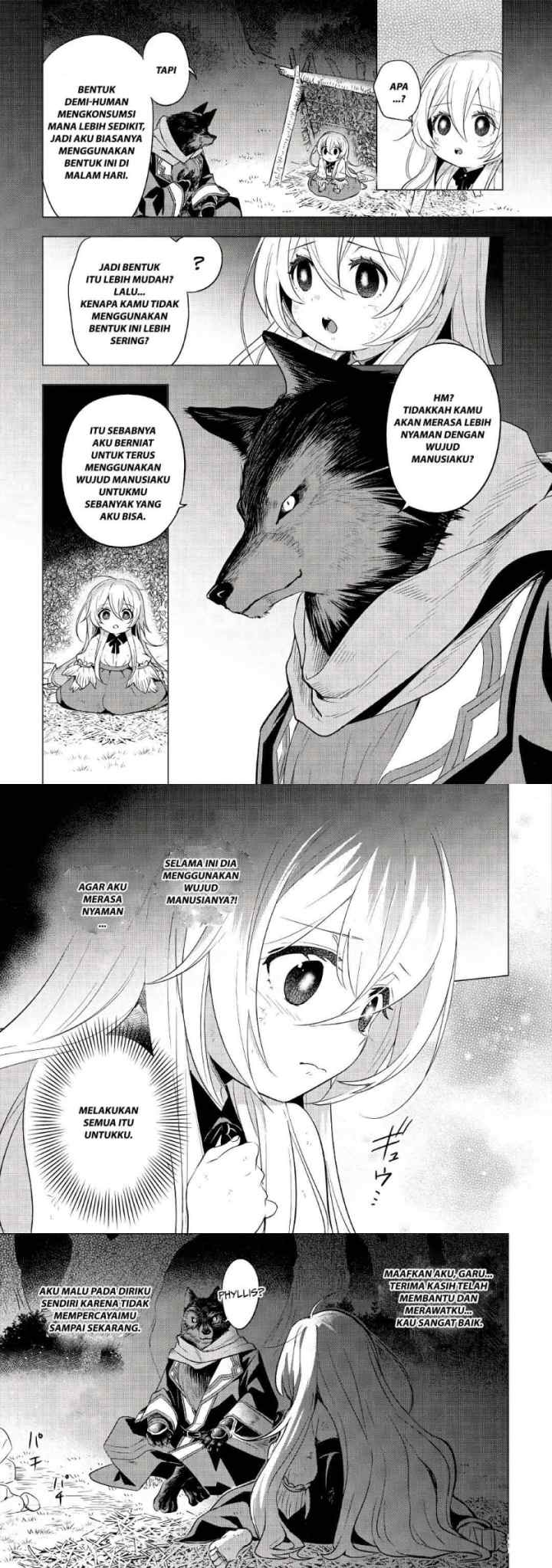 Tensei-saki wa Moumoku Youjo deshita: Zense no Kioku to Mahou wo Tayori ni Ikinobimasu chapter 1 halaman 15