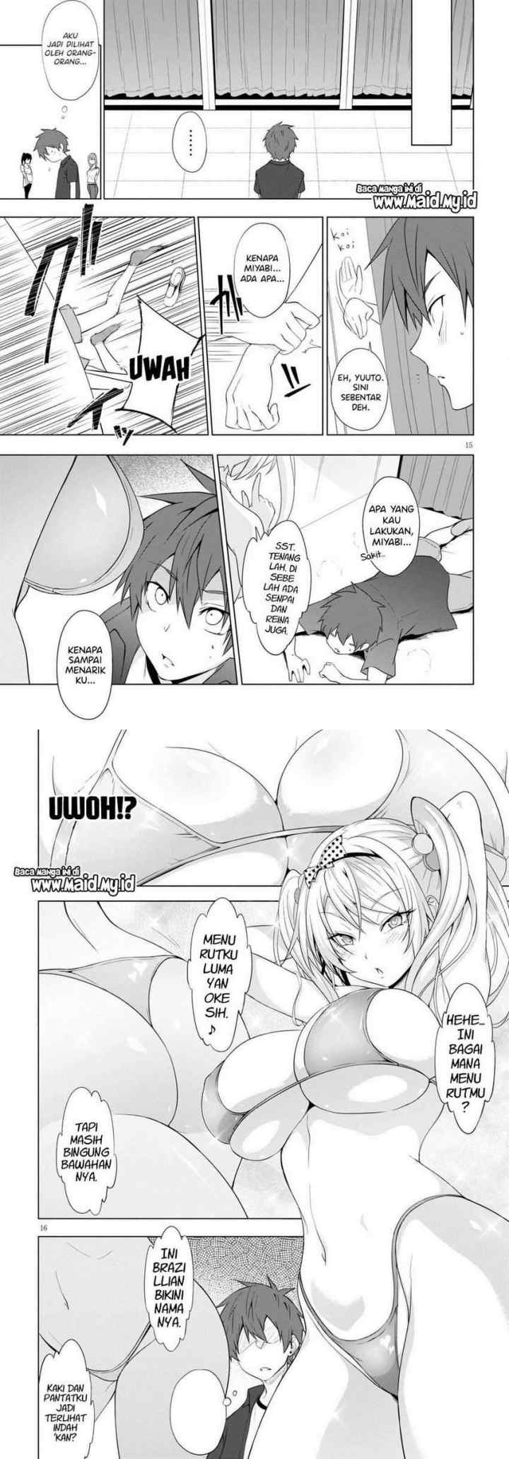Maou Gakuen no Hangyakusha chapter 16 halaman 9