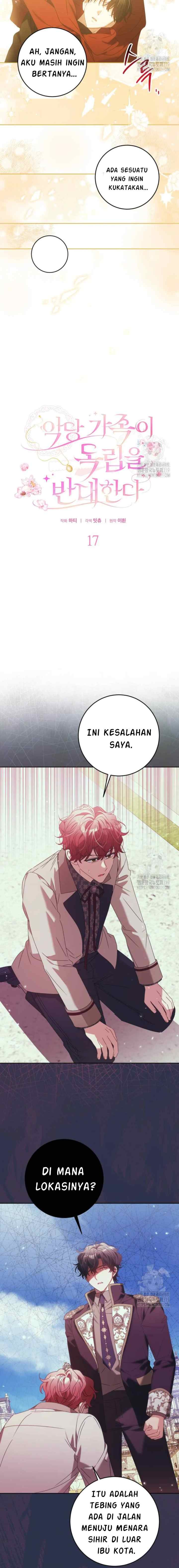 My Villainous Family Won't Let Me Be chapter 17 halaman 6