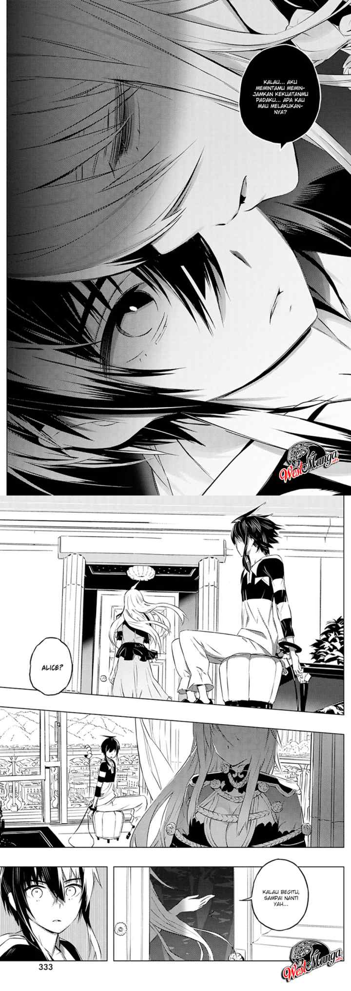 Kimi to Boku no Saigo no Senjou arui wa Sekai ga Hajimaru Seisen chapter 22 halaman 4