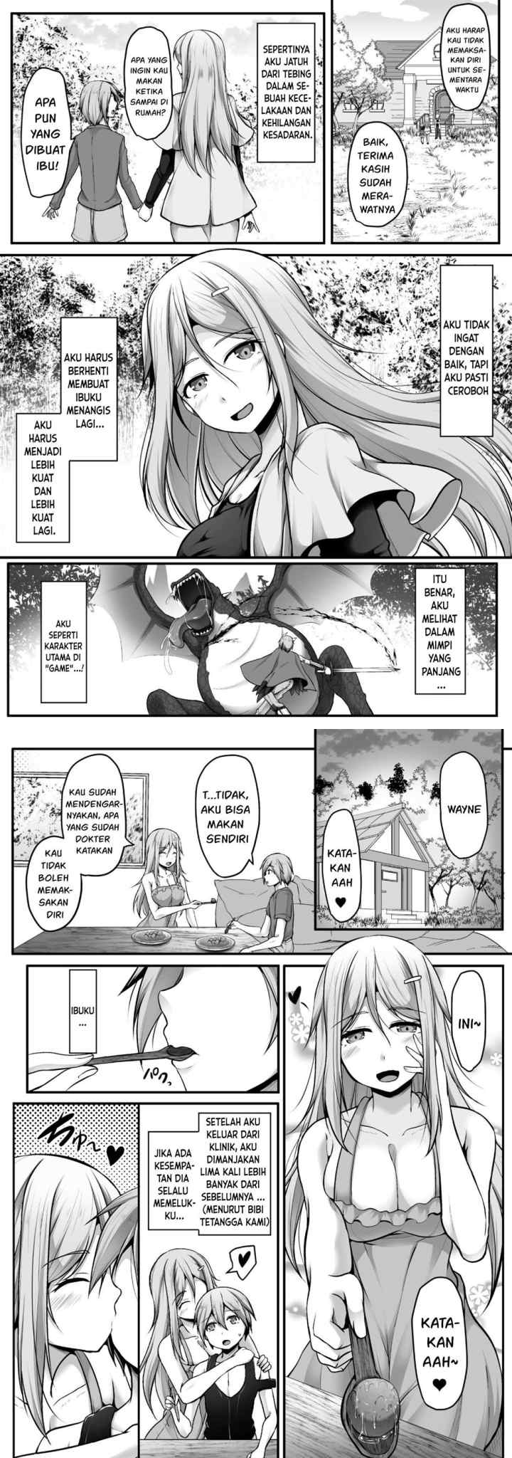 Gamer ga Isekai Tamashiten shite Harem Jinsei e Continue suru Sou desu chapter 1 halaman 6