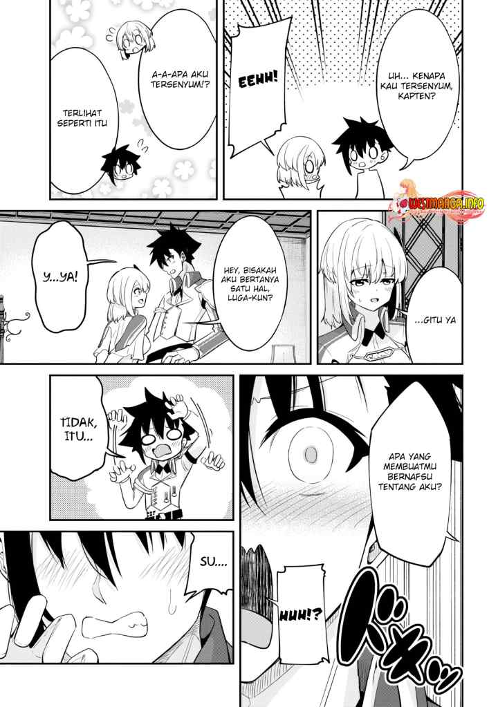Seikishi ni Natta kedo Danchou no Oppai ga Sugosugite Kokoro ga Kiyomerarenai chapter 18.2 halaman 8