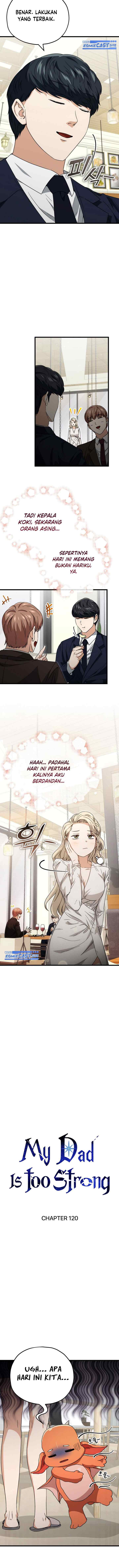 My Dad Is Too Strong chapter 120 halaman 9