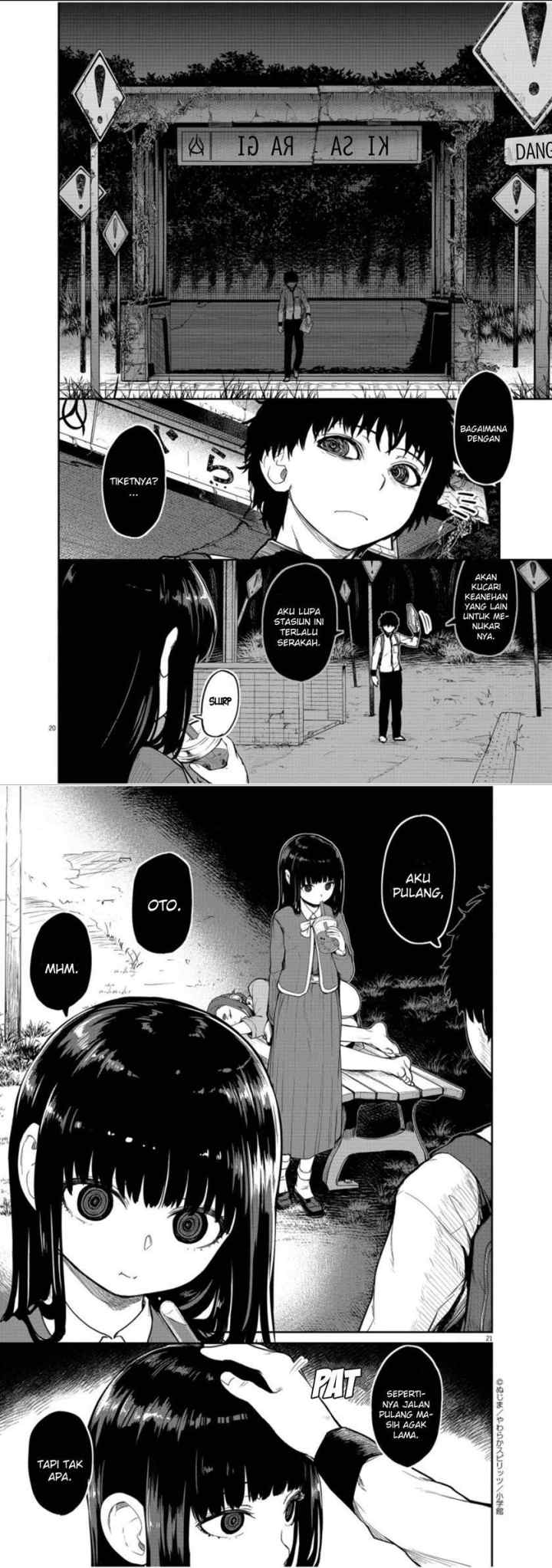 Kaii to Otome to Kamikakushi chapter 5 halaman 11