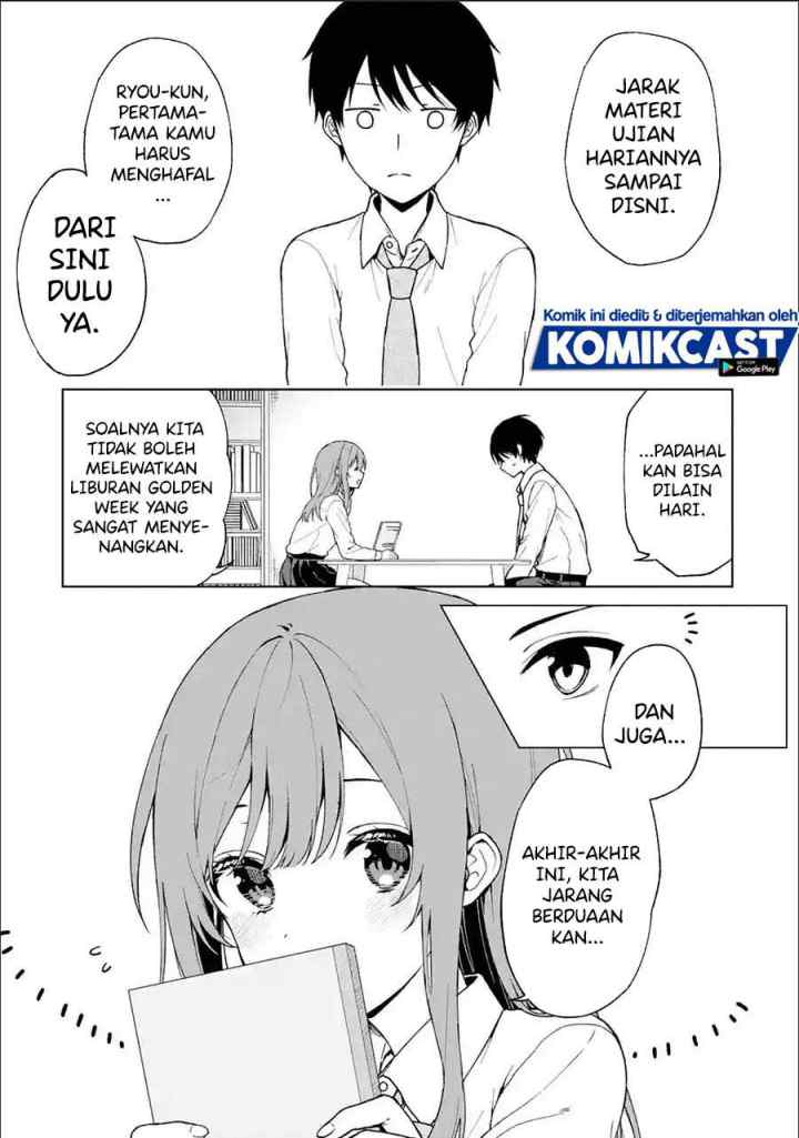 Chikan Saresou ni Natteiru S-kyuu Bishoujo wo Tasuketara Tonari no Seki no Osanajimi datta chapter 27 halaman 6