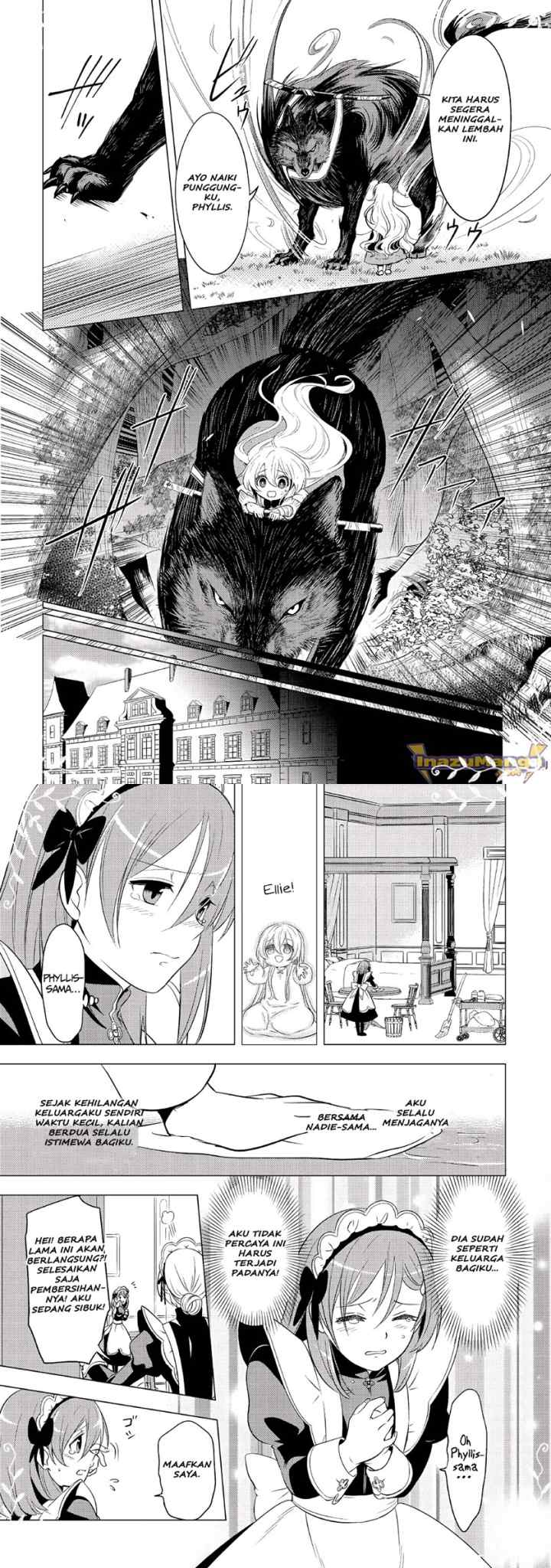 Tensei-saki wa Moumoku Youjo deshita: Zense no Kioku to Mahou wo Tayori ni Ikinobimasu chapter 4 halaman 6