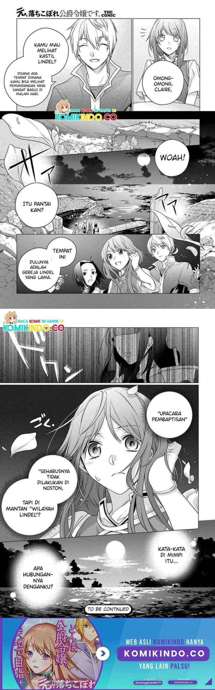 Moto, Ochikobore Koushaku Reijou desu. THE COMIC chapter 2.2 halaman 11