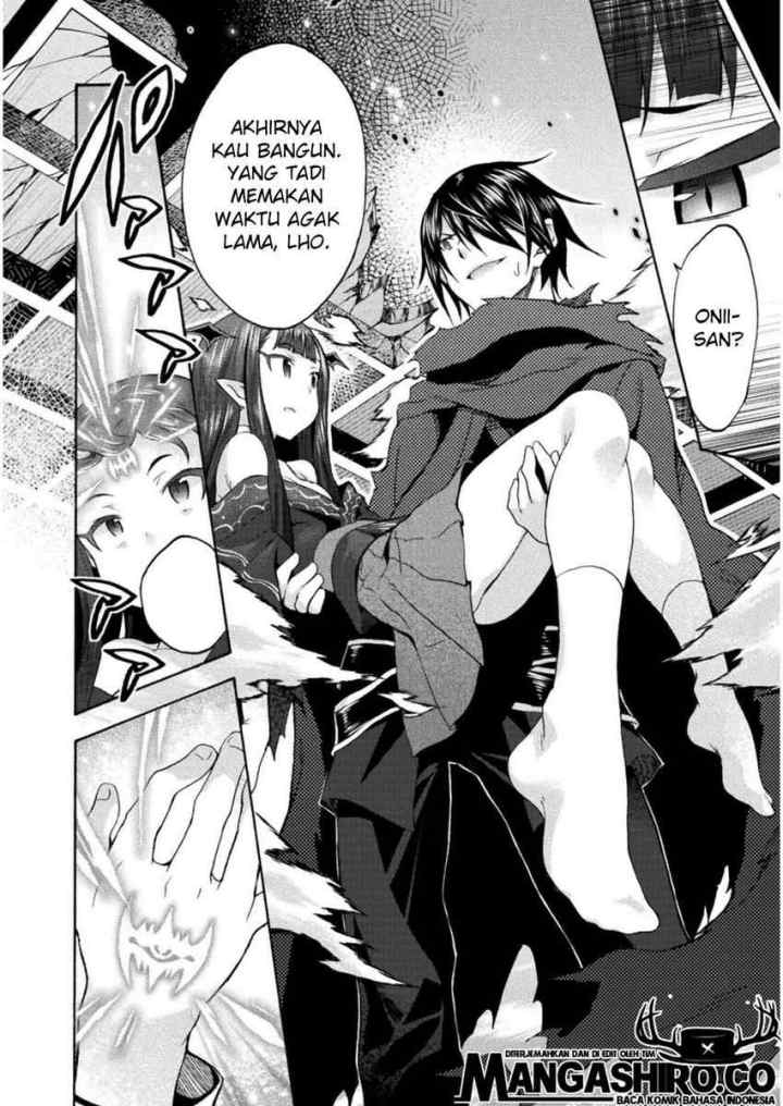 Himekishi ga Classmate! The Comic chapter 35.2 halaman 10