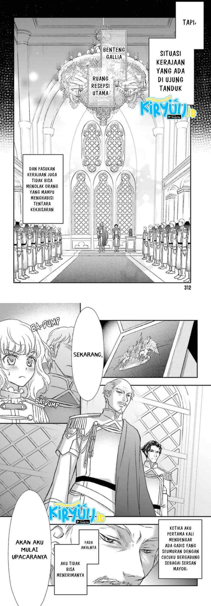 Shinigami ni Sodaterareta Shoujo wa Shikkoku no Tsurugi wo Mune ni Idaku chapter 17 halaman 9