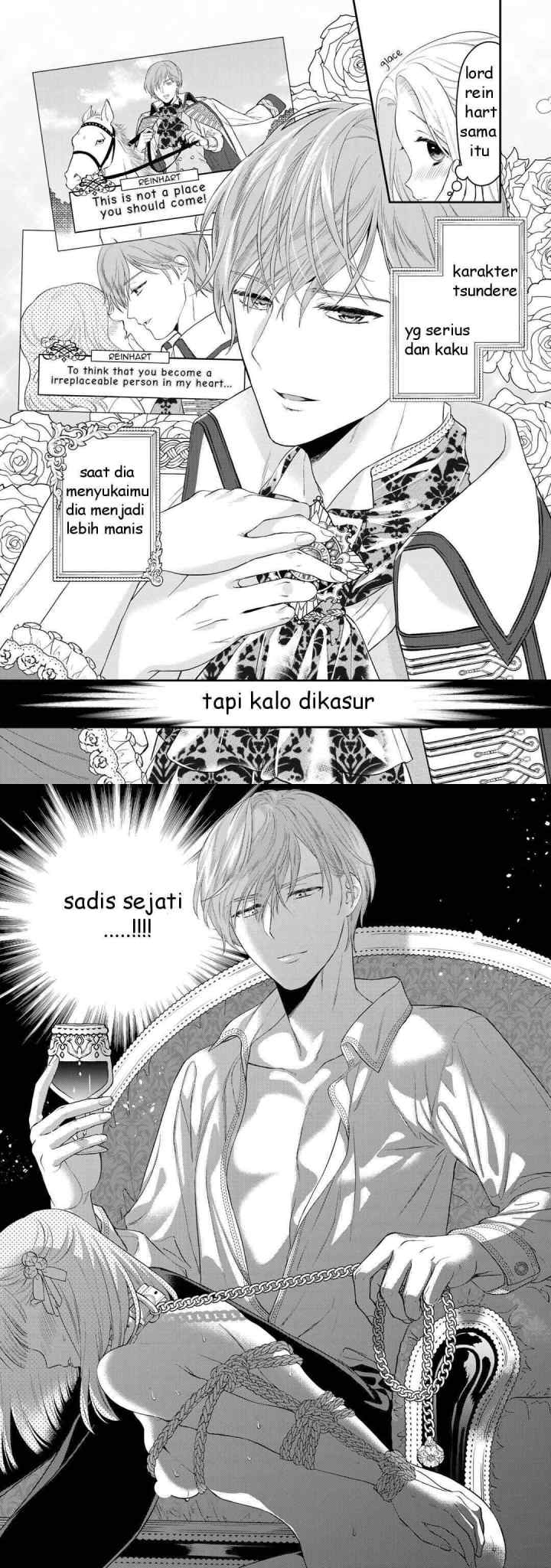 Tsunderu Moto-Akuyaku Reijo wa Do-S Ouji-sama kara Nigedashitai chapter 1 halaman 11