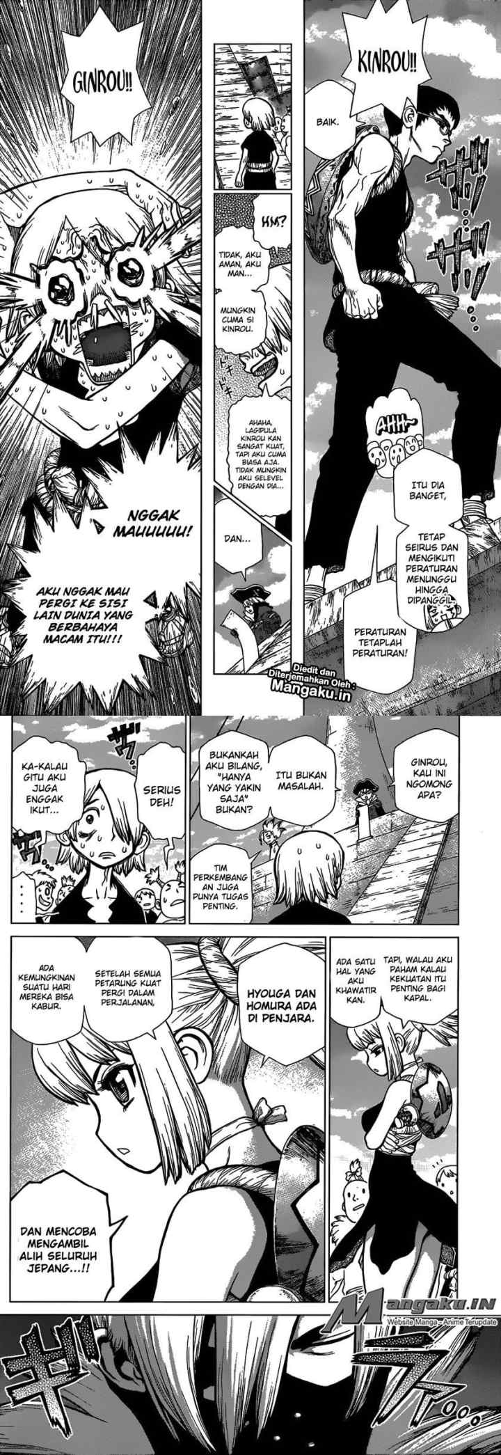 Dr. Stone chapter 100 halaman 5