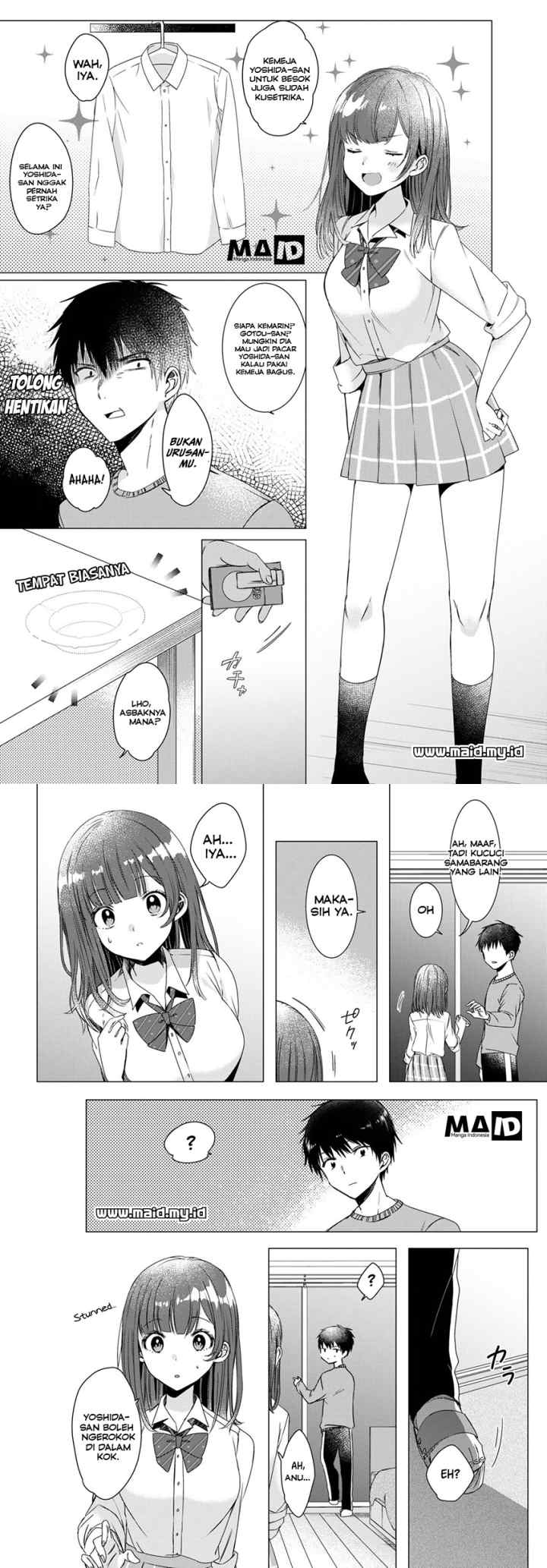 Hige Wo Soru. Soshite Joshikosei Wo Hirou chapter 2 halaman 7