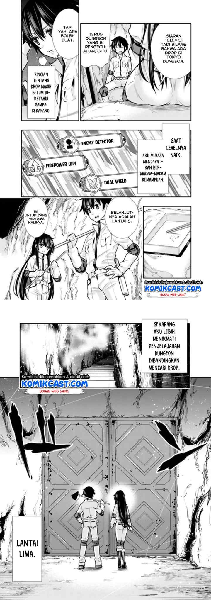 Chikashitsu Dungeon: Binbou Kyoudai wa Goraku wo Motomete Saikyou e chapter 6 halaman 4