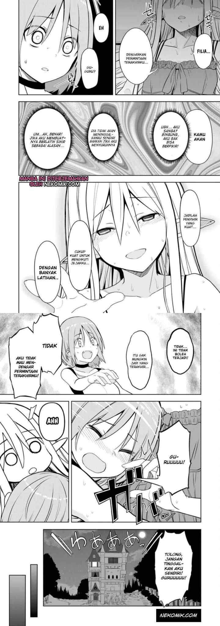Eroi Koto Suru Tame ni Kyonyuu Bishoujo Dorei o Katta Hazu ga, Oshishou-sama to Shitawa Rete Omotta Toori ni Ikanaku Naru Hanashi chapter 4 halaman 14