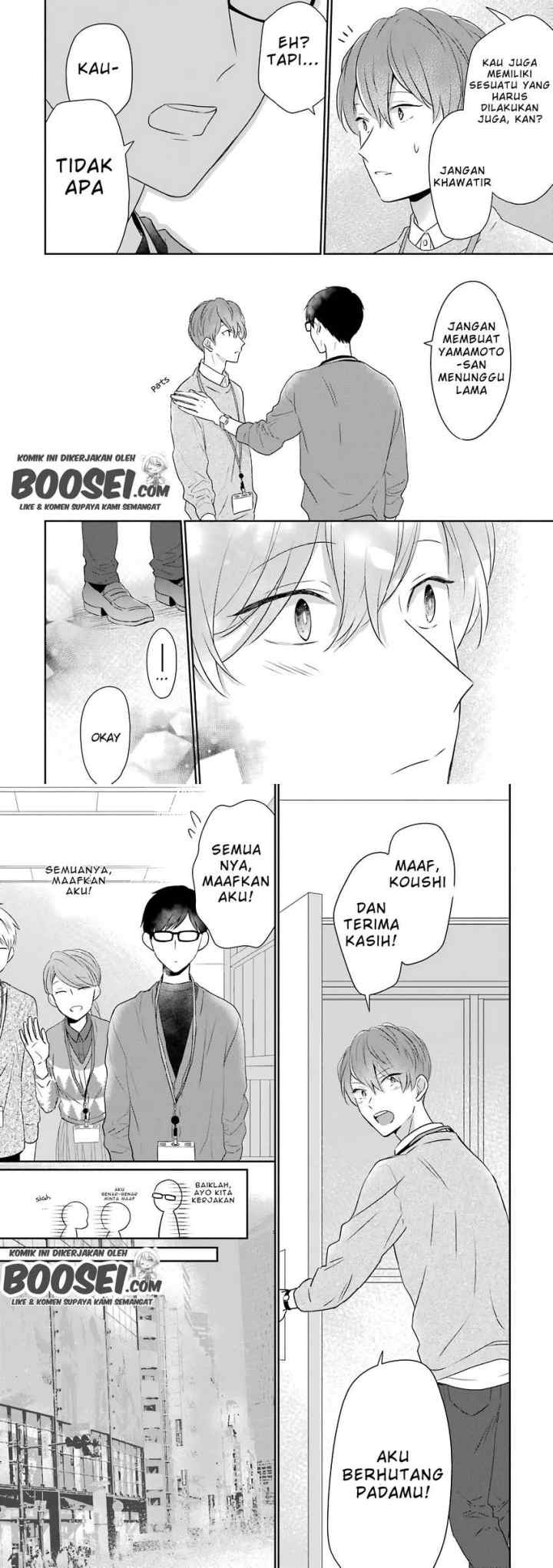 Arasa Dakedo, Hatsukoi desu chapter 37 halaman 4