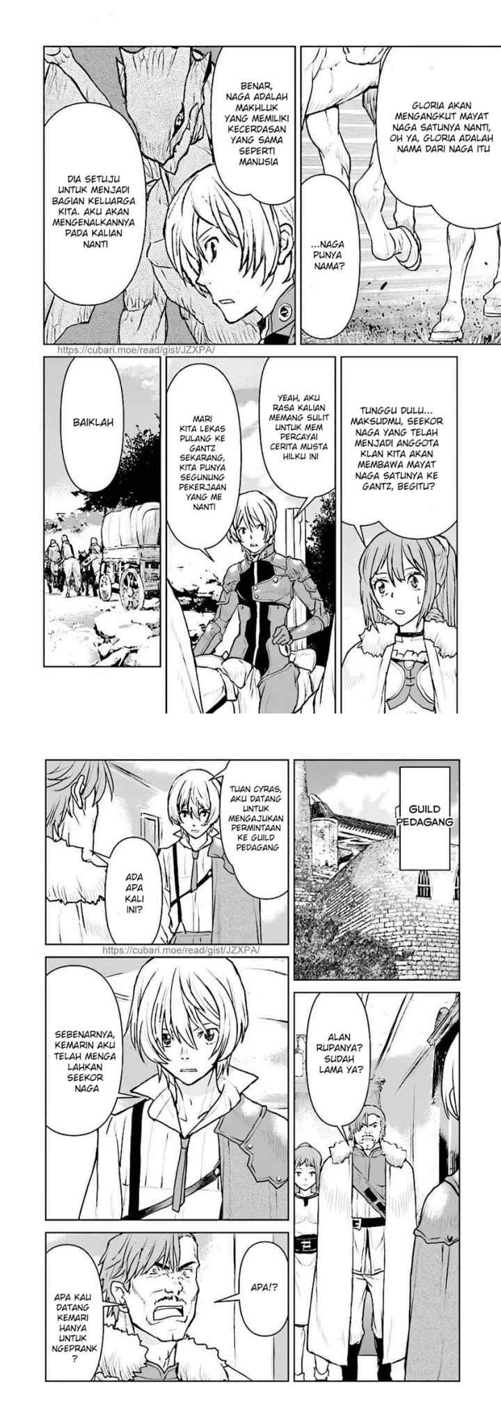 Kouchuu Gunshikan, Boukensha ni Naru chapter 34 halaman 9