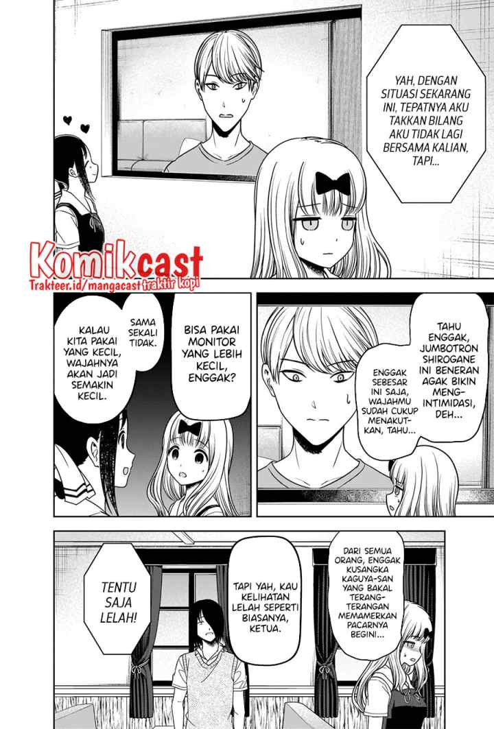 Kaguya-sama wa Kokurasetai: Tensai-tachi no Renai Zunousen chapter 268 halaman 5