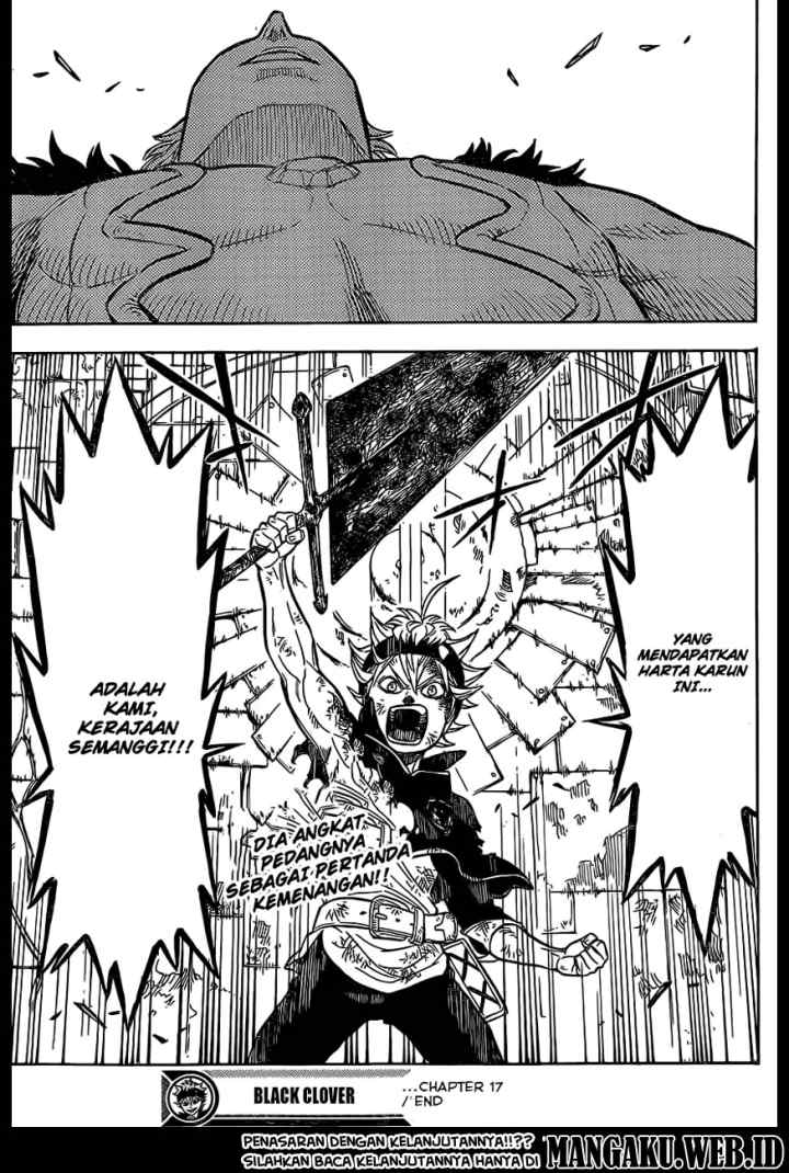 Black Clover chapter 17 halaman 17