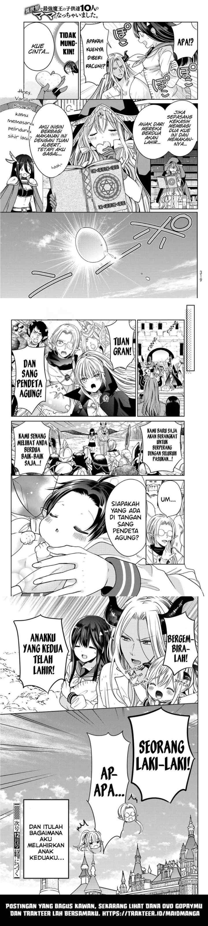 Isekai de Saikyo Mao no Kodomotachi no Mama ni Natchaimashita chapter 6 halaman 17