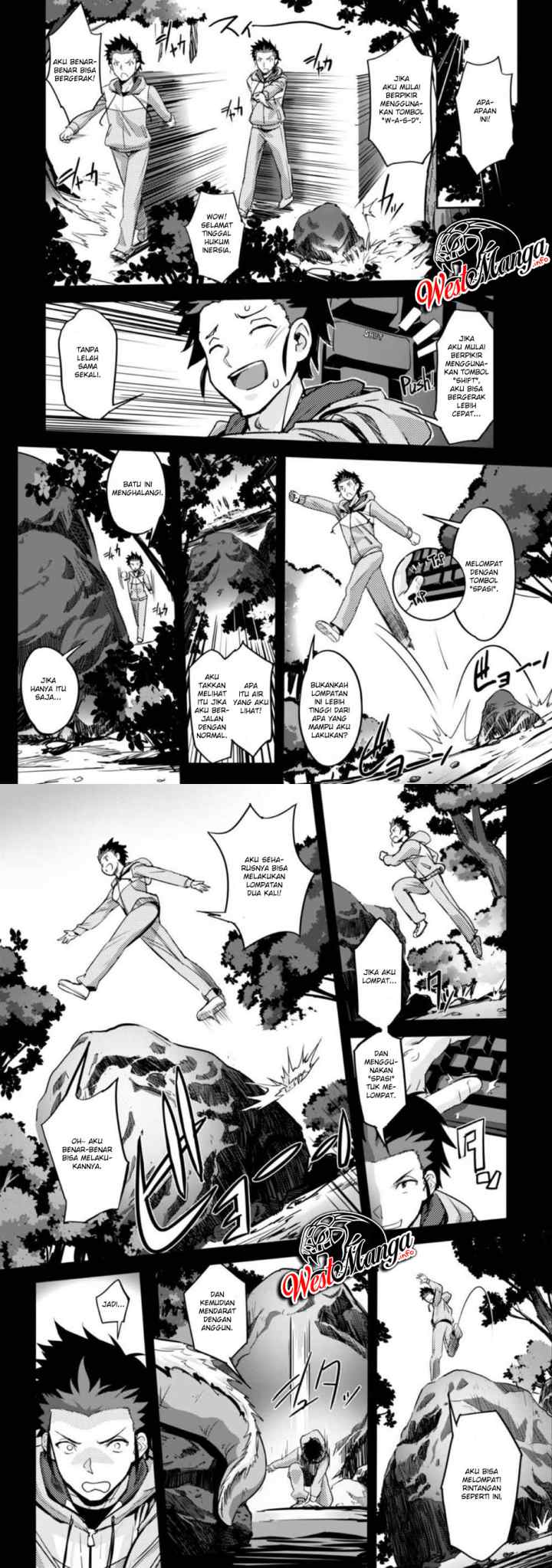 Craft Game no Nouryoku de Isekai Kouryaku!! chapter 1.2 halaman 4