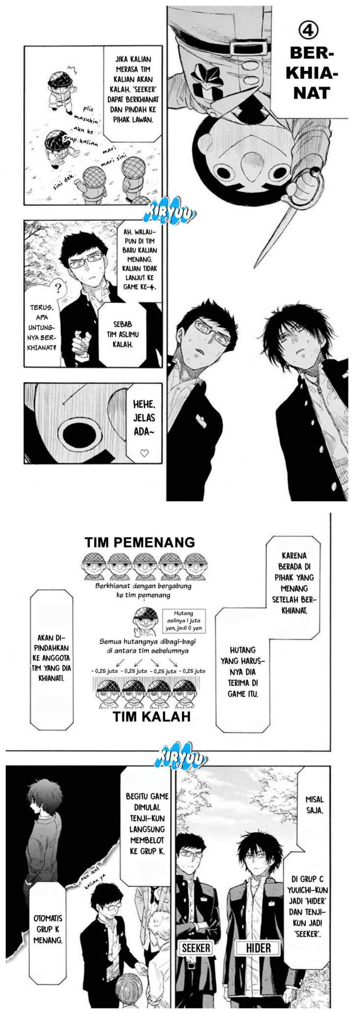 Tomodachi Game chapter 14 halaman 7