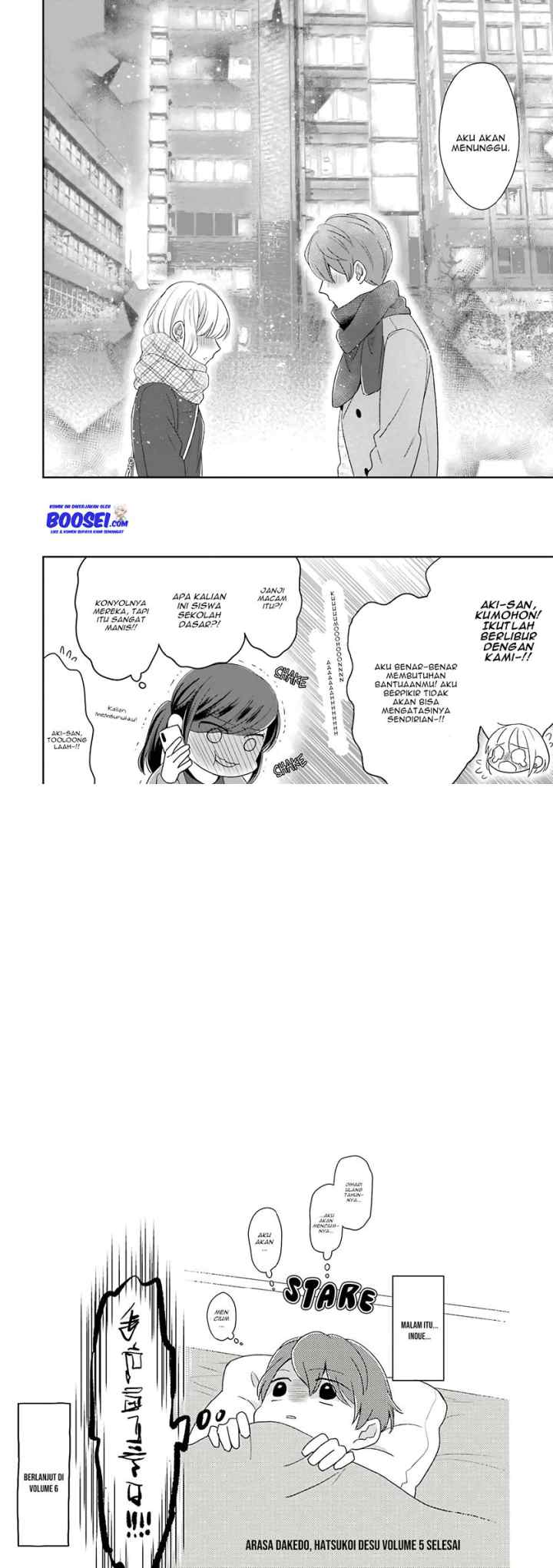 Arasa Dakedo, Hatsukoi desu chapter 46 halaman 12