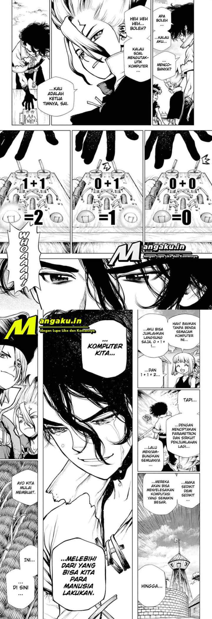Dr. Stone chapter 206 halaman 8