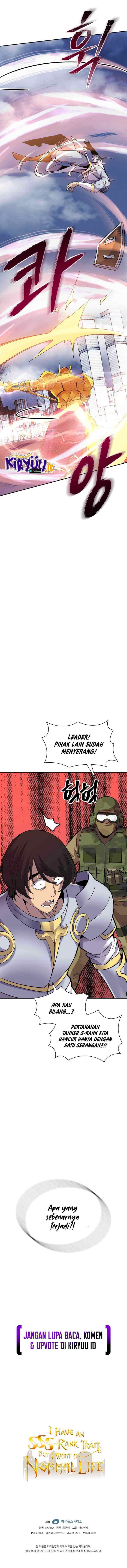 I have an SSS-rank Trait, but I want a Normal Life chapter 30 halaman 19