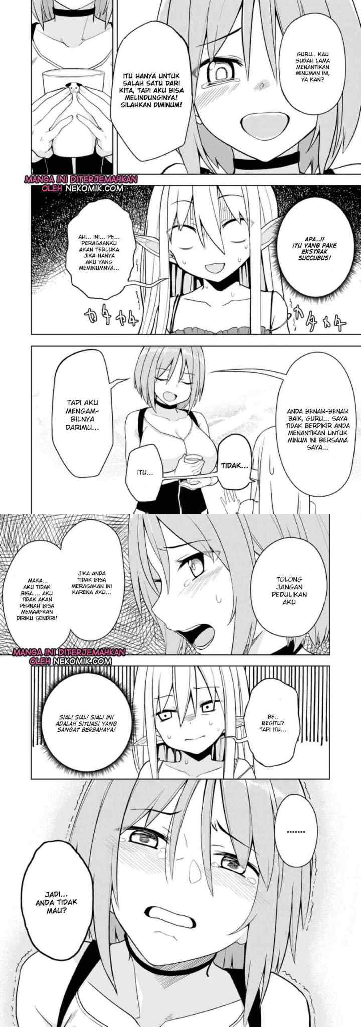 Eroi Koto Suru Tame ni Kyonyuu Bishoujo Dorei o Katta Hazu ga, Oshishou-sama to Shitawa Rete Omotta Toori ni Ikanaku Naru Hanashi chapter 3 halaman 14