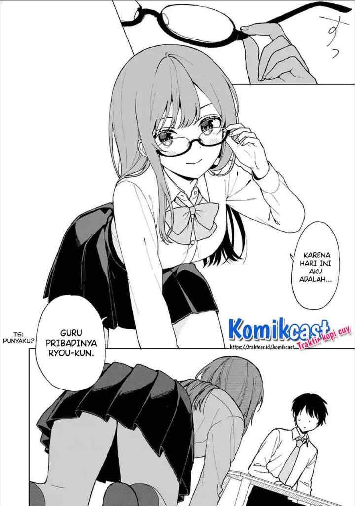 Chikan Saresou ni Natteiru S-kyuu Bishoujo wo Tasuketara Tonari no Seki no Osanajimi datta chapter 27 halaman 9