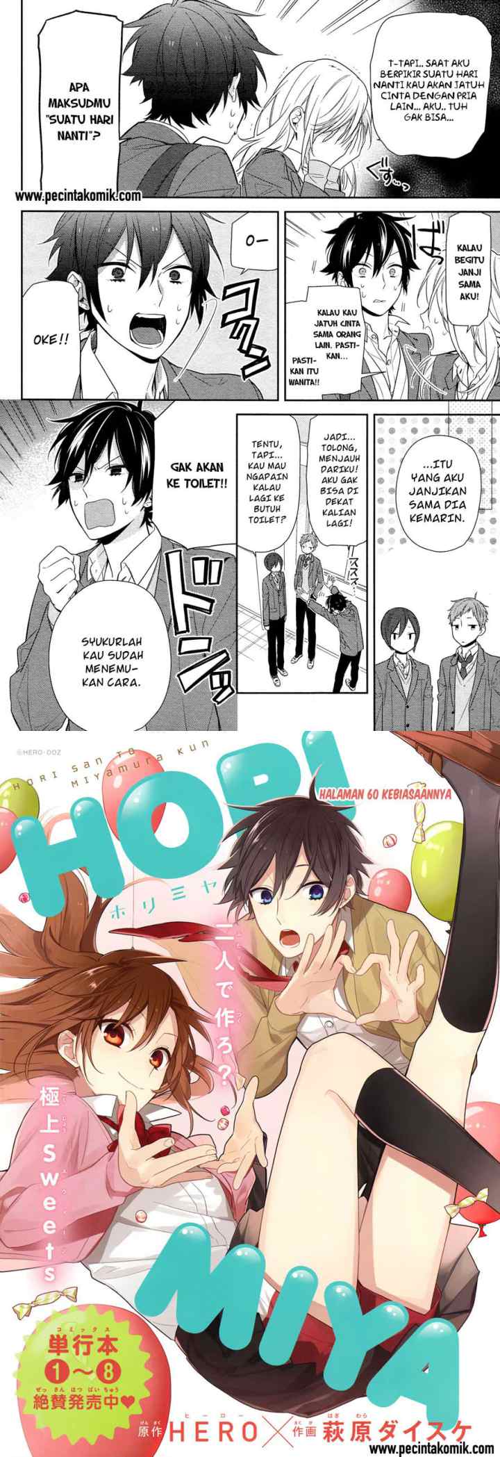 Horimiya chapter 60 halaman 4