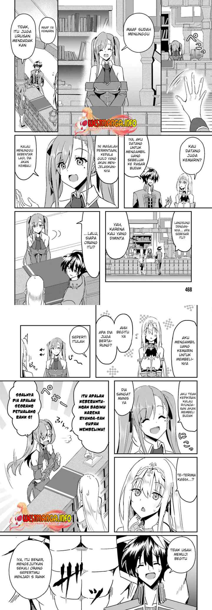 Issho ni Ken no Shugyou wo Shita Osananajimi ga Dorei ni Natteita no de, S-Rank Boukensha no Boku wa Kanojo wo Katte Mamoru Koto ni Shita chapter 2 halaman 9