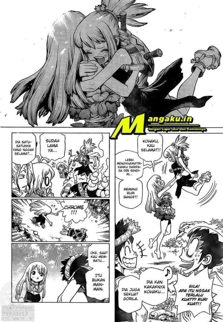 Dr. Stone chapter 212 halaman 5