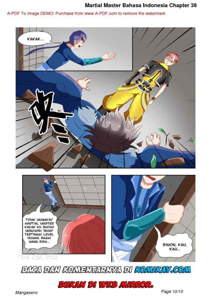 Martial Master chapter 38 halaman 10