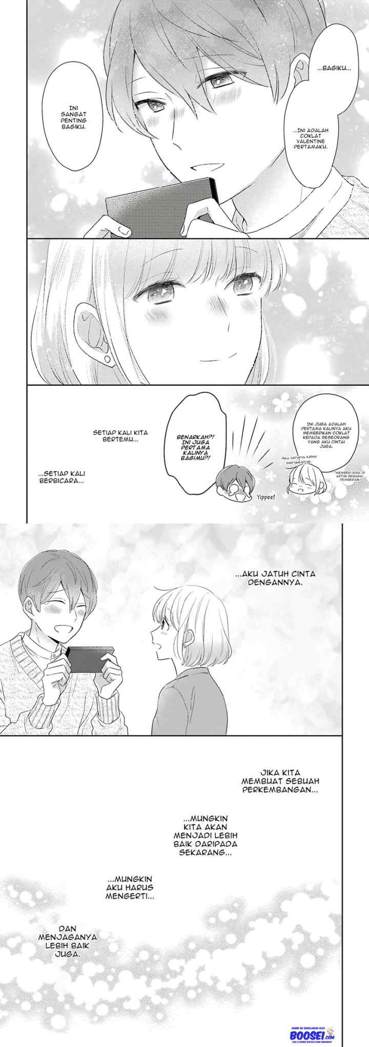 Arasa Dakedo, Hatsukoi desu chapter 46 halaman 5