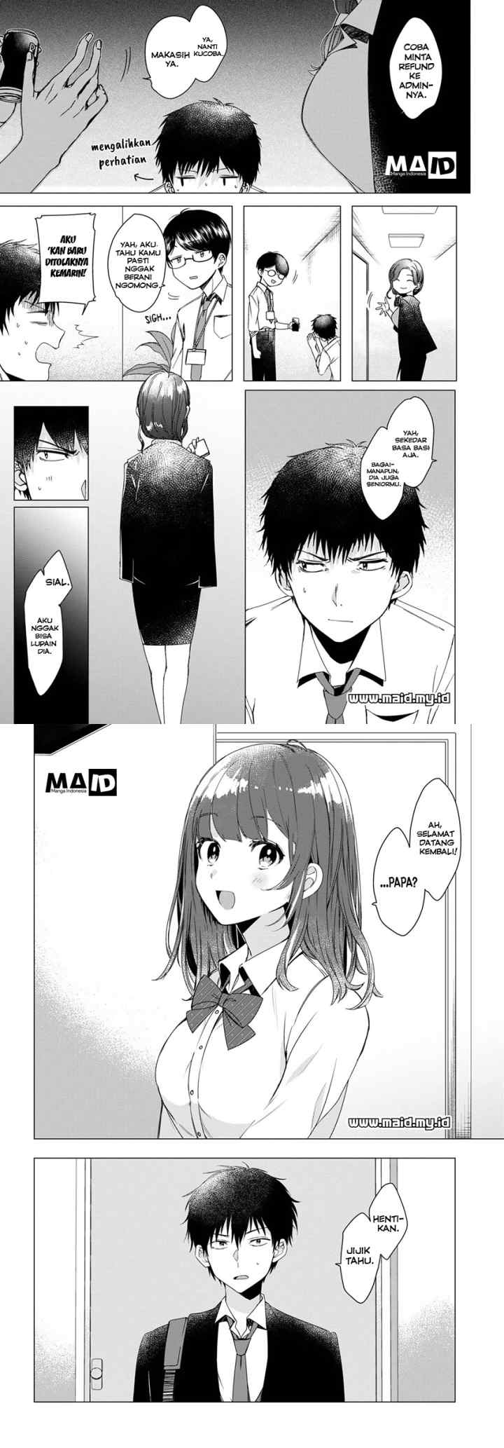 Hige Wo Soru. Soshite Joshikosei Wo Hirou chapter 2 halaman 5