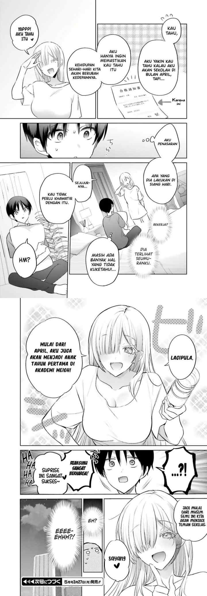 Boku to Gal ga Fuufu ni Naru made chapter 3 halaman 14