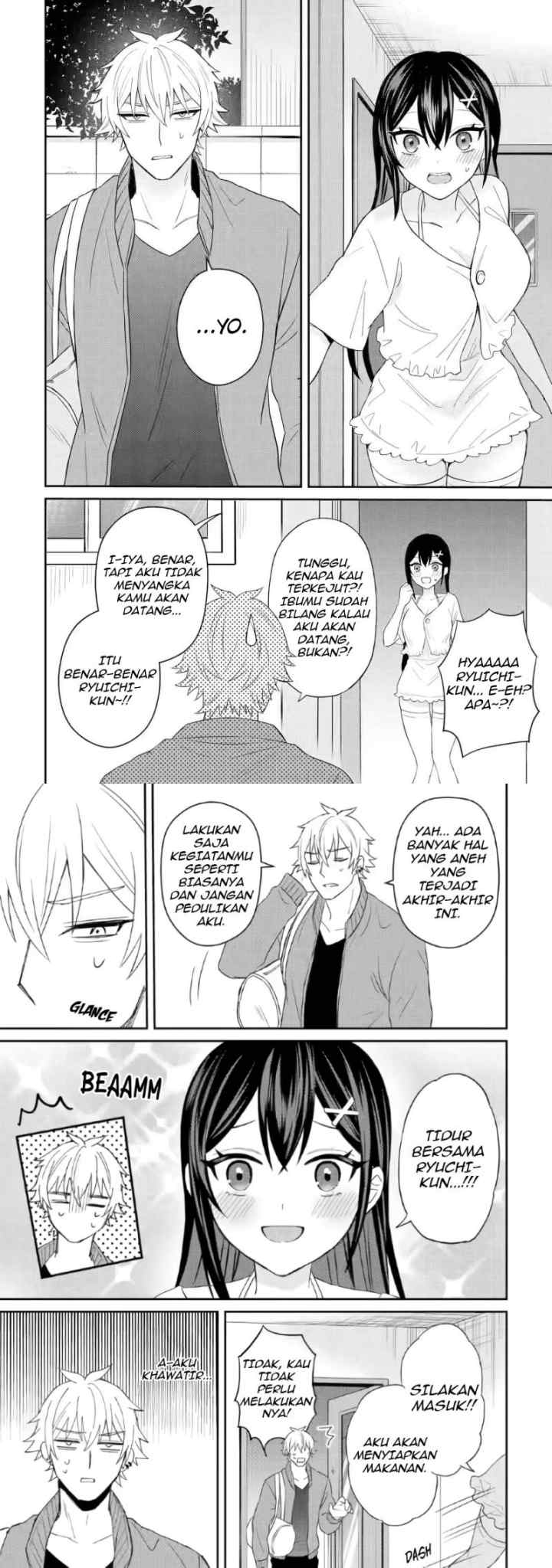 Netorare Manga no Kuzu Otoko ni Tensei Shita Hazu ga Heroine ga Yottekuru Ken chapter 6 halaman 8