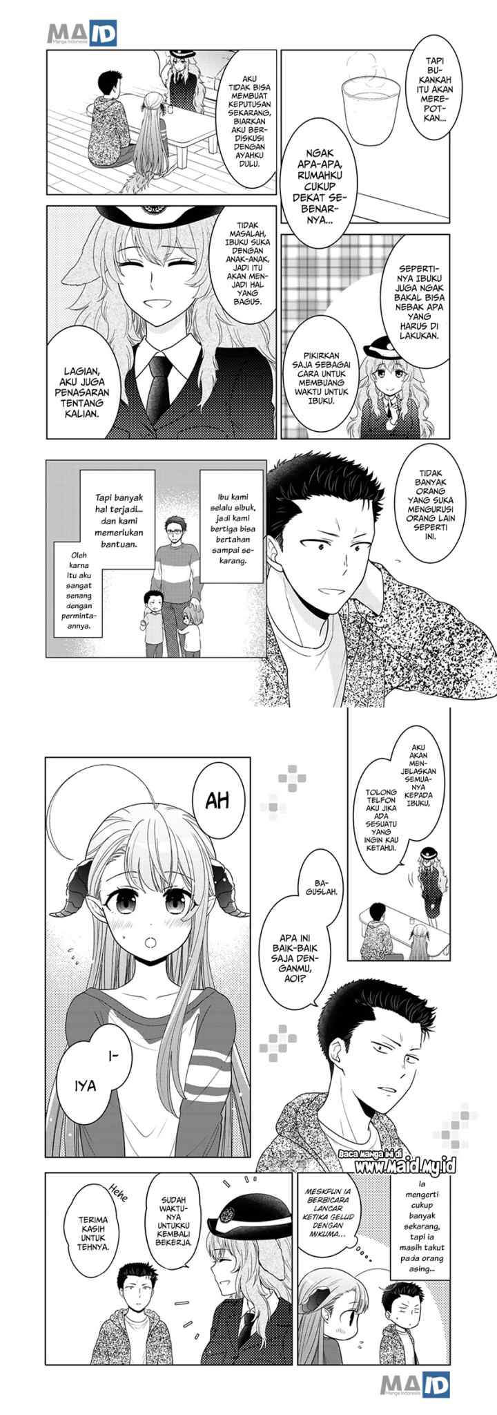 Kitaku Tochuu de Yome to Musume ga Dekita n dakedo Dragon datta chapter 8 halaman 5