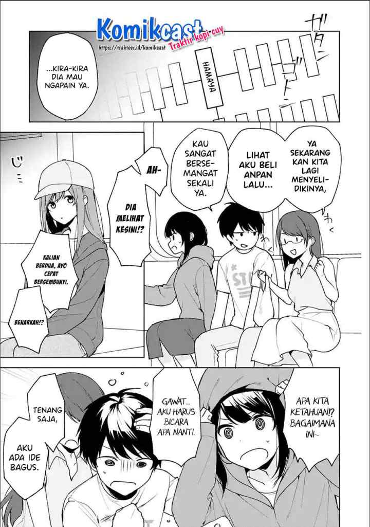 Chikan Saresou ni Natteiru S-kyuu Bishoujo wo Tasuketara Tonari no Seki no Osanajimi datta chapter 32.1 halaman 4